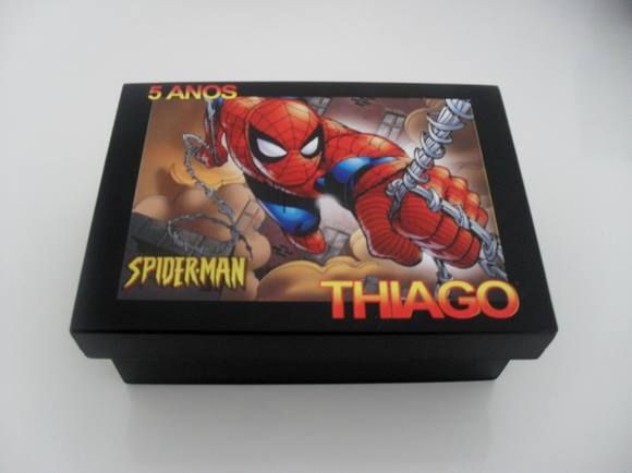 Lembrancinha Homem Aranha 11x15