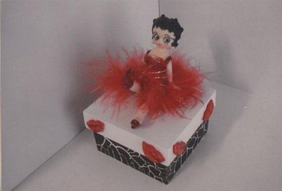 CAIXA DE BIJOTERIA DA BETTY BOOP